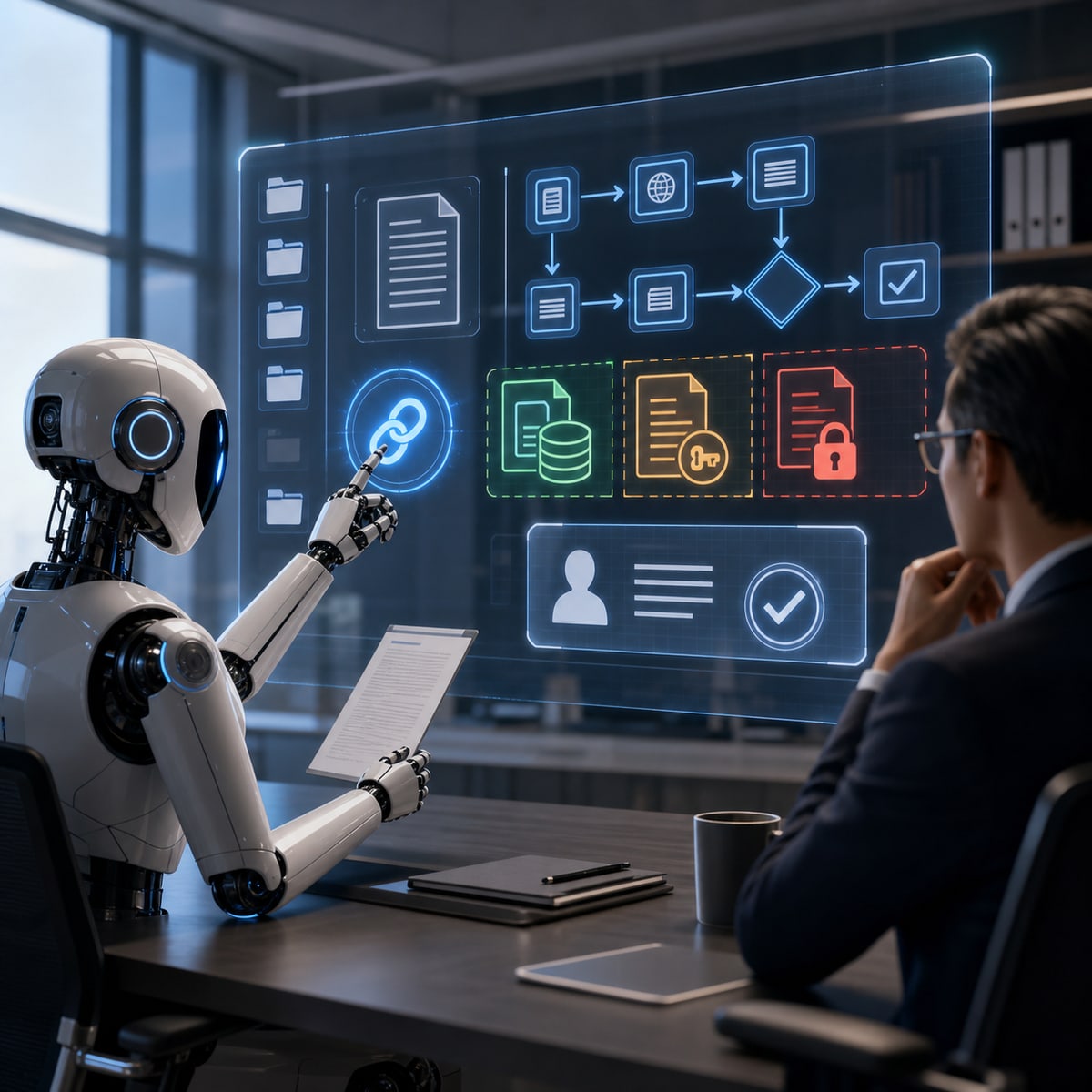 AI Agent 能点链接、读文件、操作系统后，企业内部流程为什么必须重新设计