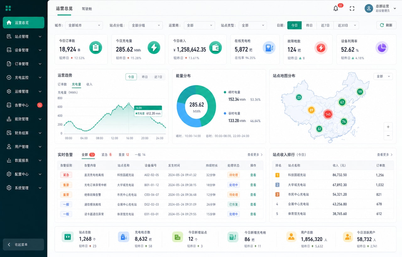 案例示意：总部运营驾驶舱