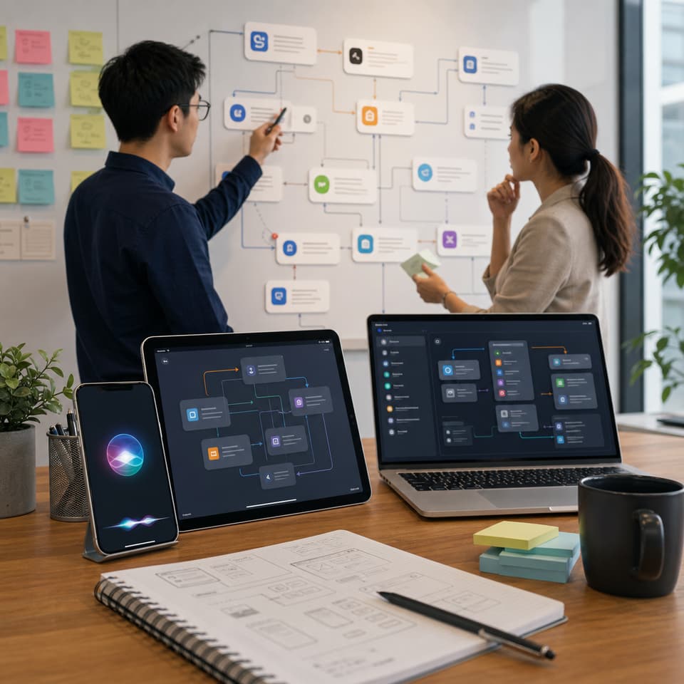 Apple Siri AI 重做：企业 App 以后不能只做页面，还要能被系统智能调用