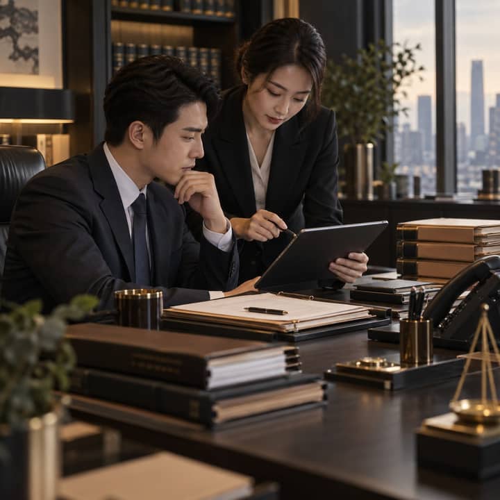 法律服务案件协同系统 + 当事人小程序：案件受理、材料清单、证据版本、办案节点、费用台账与客户进度案例